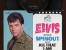 Rare Elvis Presley 45 & Picture Sleeve - Spinout - RCA Victor # 47-8941