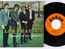 Beatles Picture Sleeve EP - Les Beatles - Chansons Du Film Help - Odeon France