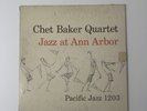 Chet Baker Quartet Jazz At Ann Arbor Pacific Jazz 1203