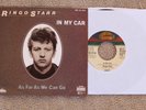 Ringo Starr  - In My Car -  1983 German Picture Sleeve PS 7