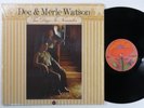 DOC & MERLE WATSON Two Days In November POPPY LP VG+ q
