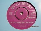 ELVIS PRESLEY-I'M LEFT, YOU'RE RIGHT, SHE'S GONE-HMV POP 428 RARE LABEL VARIANT
