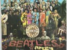 THE BEATLES SGT PEPPER VINYL LP PARLOPHONE UK 1967 MONO -1/-1 MATRIX VG + INSERT