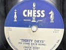 Chuck Berry Thirty Days Together Chess 1610 E-