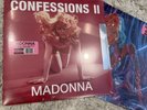 Madonna CONFESSIONS II LP CLEAR VINYL PRIDE EDITION + BILT RARE BUNDLE