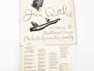 Jean Ritchie Singing the Traditional Songs of Her Kentucky Mountain Family, EX/G