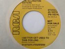 Crossover Soul 45 ELLINGTON SISTERS I Better Get Used To This Feeling HEAR RCA
