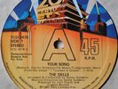 THE DELLS - YOUR SONG 1980 UK 12'' SOUL FUNK DISCO BOOGIE PROMO DEMO M-