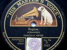 MARCELLE MEYER: Ragtime (Stravinsky)/Navarra (Albeniz) HMV D 1063 78 rpm EE-