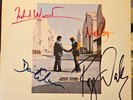 Autographed Cover Pink Floyd Wish You Were Here 1975 12