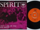 SPIRIT I Got A Line On You  Norway 45 psych Randy California NORWEGIAN
