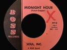 SOUL ,INC. Midnight hour / The leaves of grass GARAGE / SOUL 45 Rare