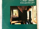 Nick Drake Five Leaves Left  LP Antilles AN-7010 US Press 1976