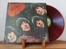 The Beatles Rubber Soul Red Vinyl AP-8156 Japan Apple Stereo EX Tested