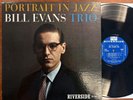 Bill Evans Trio – Portrait In Jazz 1960 US MONO OG Deep Groove Small Label EX
