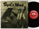Donald Byrd - Byrd's Word LP - Savoy - MG-12032 Mono DG RVG VG+