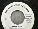 Ozzy Osbourne – Crazy Train - Metal Rock Black Sabbath PROMO 7