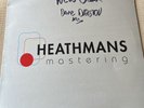 New Order Acetate Someone Like You Funk D’Void remix. Heathmans 12 Vinyl 1 Sided
