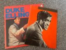 Signed Jazz Memorabilia - Duke Ellington vinyl + Sammy Davis Jr concert program