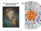 DOLLY PARTON COAT OF MANY COLORS VINYL NEW LIMITED RAINBOW SPLATTER LP  180 GRAM