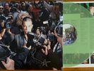 ROBBIE WILLIAMS LIFE THRU A LENS HAND SIGNED COKE BOTTLE GREEN VINYL ALBUM