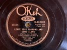 Okeh 45558 Tennessee Music & Printing Co. Qrt YOUR BEST FRIEND  1931 78rpm E-/V+