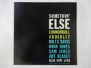 Cannonball Adderley Somethin' Else Blue Note GXK 8042 Japan  VINYL LP