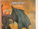 HIGH ON FIRE - BLESSED BLACK WINGS - X 2 ORANGE CLOUDY LPS - 2021 ISSUE  - EX
