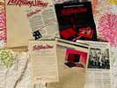 Mobile Fidelity Sound Lab Rolling Stones Box Warranty Card MFSL envelope