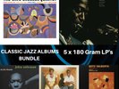 Classic Jazz Bundle : Davis/Coltrane/Brubeck/Ella&Louis/Getz : 5 x 180G Vinyl LP