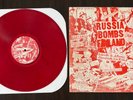 Russia Bombs Finland LP kbd punk hardcore 1st press on Red Riistetyt Kaaos