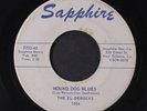 EL-DEROCKS: hound dog blues / back room SAPPHIRE 7
