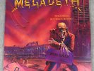 Megadeth Peace Sells LP 1986 US Capitol Combat ST-12526 Original Inner