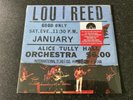 Lou Reed Live at Alice Tully Hall 2xLP RSD Burgundy Vinyl New Sealed
