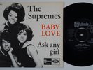 DIANA ROSS & SUPREMES Baby Love RARE Denmark 45 Tamla Motown Stateside soul HEAR