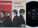 BEATLES Yesterday / Act Naturally RARE Denmark 45 danish