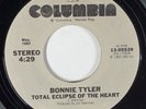 BONNIE TYLER: Total Eclipse Of The Heart / Holding Out For A Hero 45 RPM