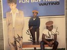 FUN BOY THREE  - Waiting - FULLY SIGNED  UK  LP  -  Ska Specials  - Terry Hall