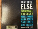 Cannonball Adderley Somethin' Else Blue Note BST 1595 US 1964 Stereo LP