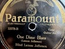 BLIND LEMON JEFFERSON PARAMOUNT 12578 BLUES 78 rpm V+ *HEAR* ONE DIME BLUES