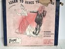 Rare Vintage 1946 VOGUE Picture Disc Record LEARN TO DANCE THE RHUMBA 2-78 rpm