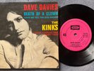 THE KINKS / DAVE DAVIES E.P. rare ISRAEL ONLY 1967 EP / MOD / BEAT / EX+++