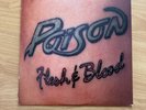 Poison Flesh & Blood Capitol Records C1-91813 US VINYL LP 1990 VG+