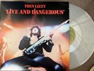 Thin Lizzy Live and Dangerous silver vinyl US Fridaymusic limited edition
