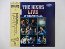 The Kinks Live At Kelvin Hall PRT SP20-5027 Japan Promo VINYL LP OBI
