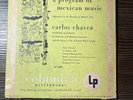 ANDY WARHOL COVER  Carlos Chavez A Program of Mexican Music RARE 10